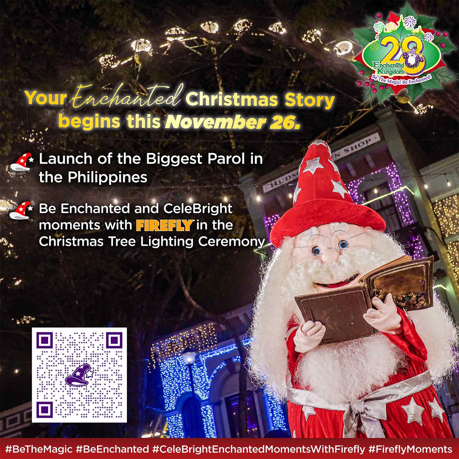 An Enchanted Christmas Story – Eldar the Wizard brings yuletide cheer and magic for the holiday season