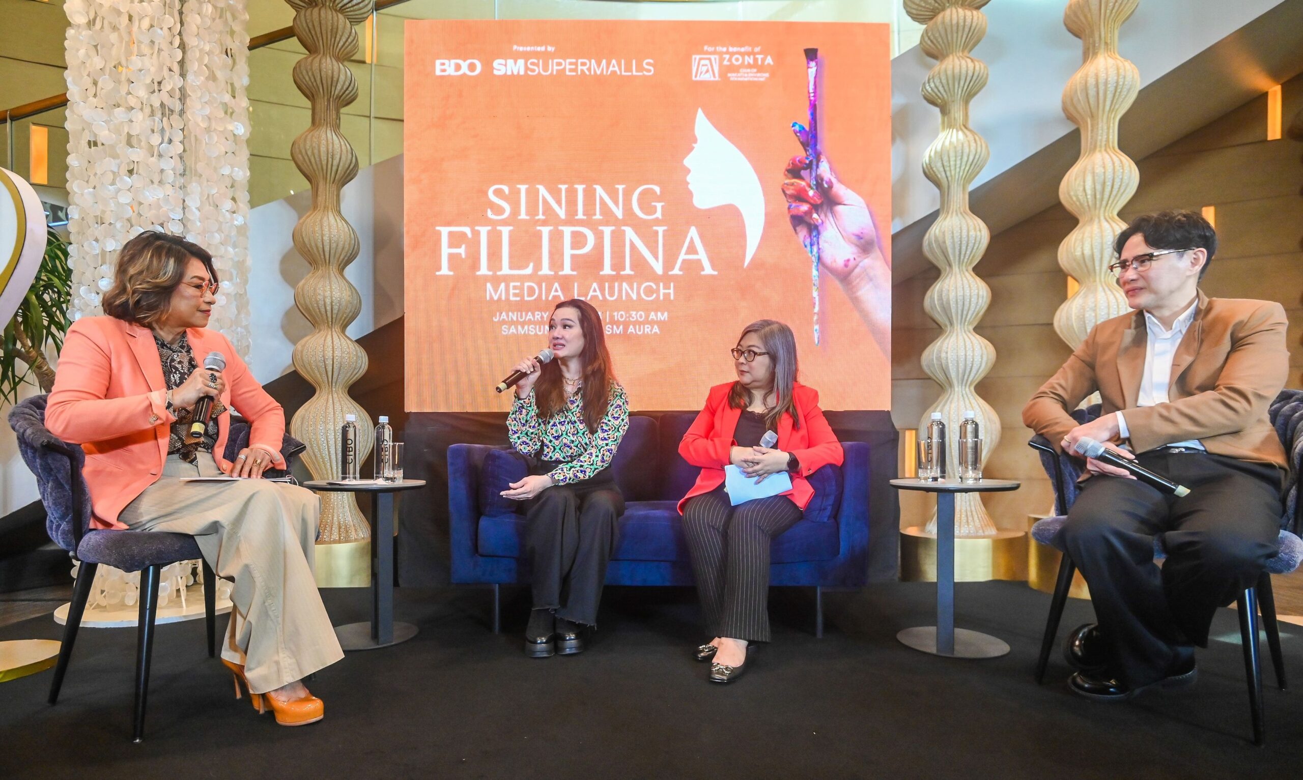 BDO Unibank, SM Supermalls announced first-ever all-female national art competition in the Philippines – Sining Filipina.