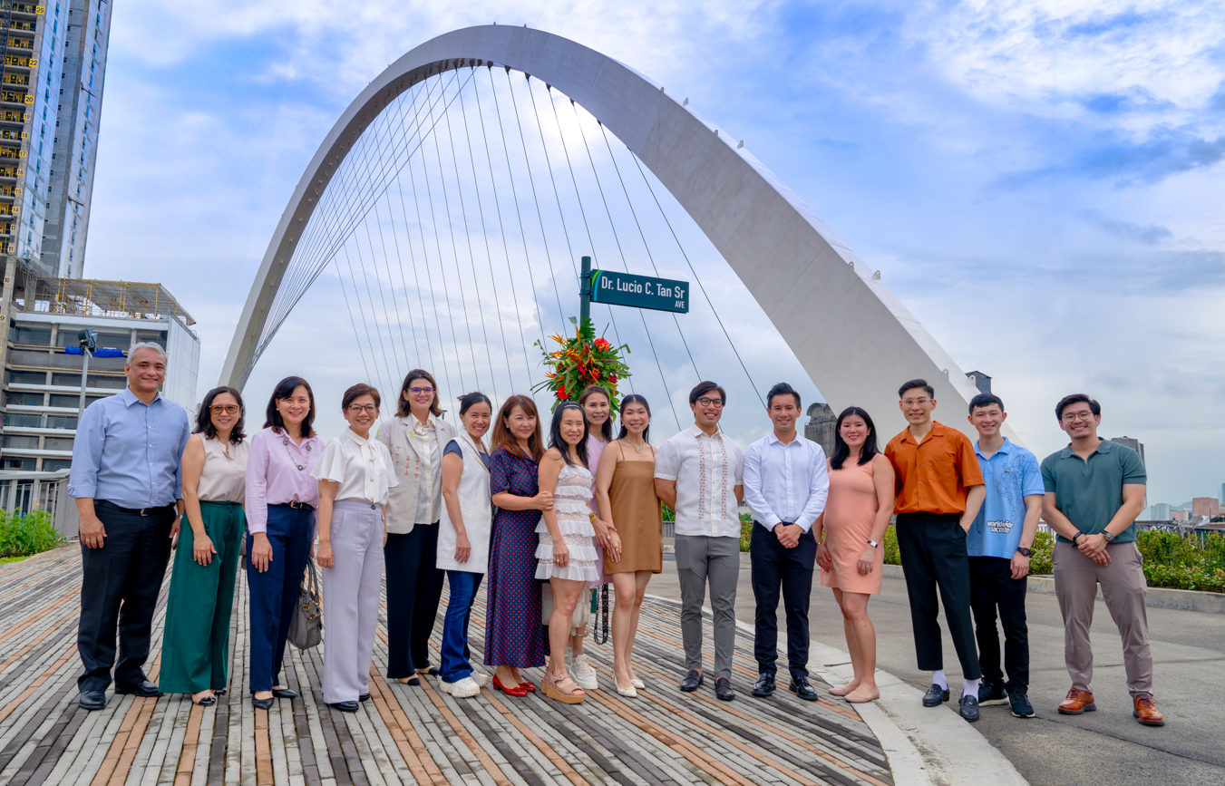 Ayala Land and Eton Properties inaugurate Dr. Lucio Tan Sr. Avenue in Parklinks