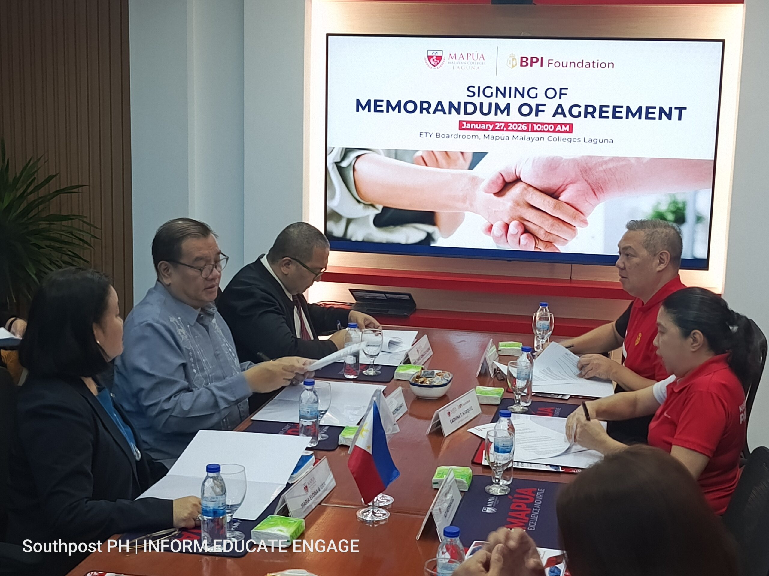 BPI foundation partners with Mapúa MCL to expand access to financial education