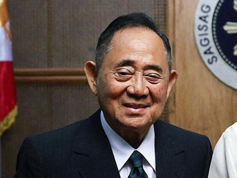 Escudero pays tribute to former speaker Jose de Venecia Jr.