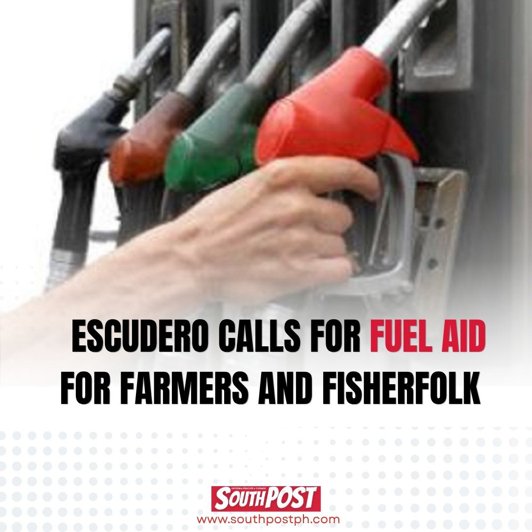 Escudero urges inclusion of farmers and fisherfolk in government fuel assistance amid rising fuel prices