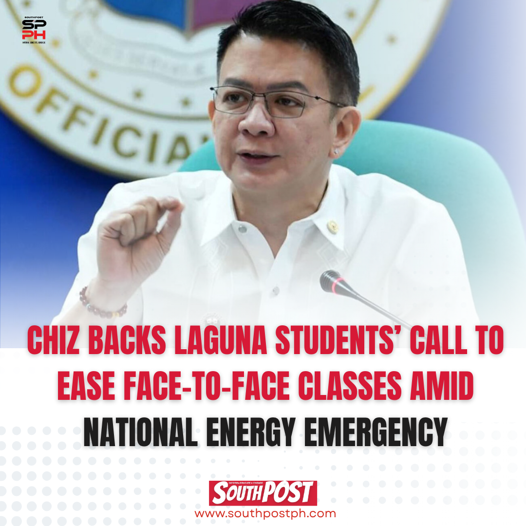 Chiz backs Laguna students appeal to ease face to face classes amid national energy emergency